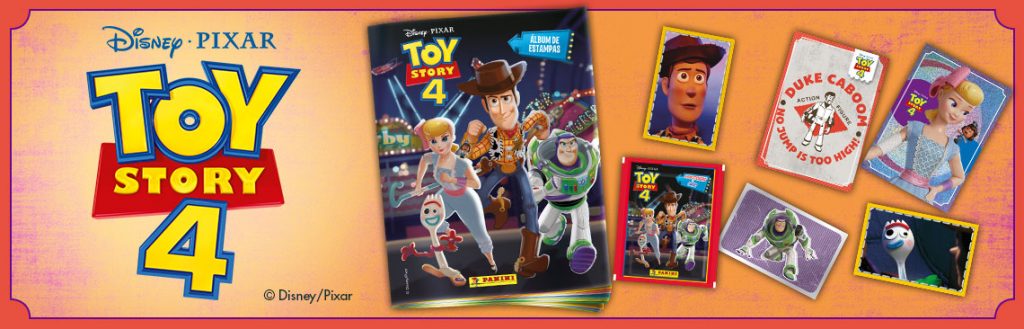 PANINI TOY STORY 4 COMPLETE 50 TRADING CARD SET & HOLDER 