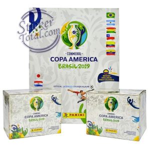 ORIGINAL PANINI Copa America 2019 Album Complete Set Stickers Japan Qatar Brazil 