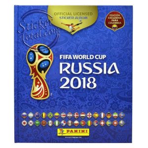 PANINI Russia 2018 World Cup 18-3x empty Album Gold Edition Swiss Rare/now 