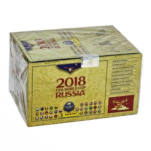 SEALED BOX x 100 ENVELOPES RUSSIA 2018 GOLD EDITION – PANINI