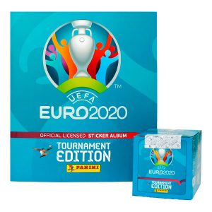 ALBUM + SEALED BOX x 50 ENVELOPES EURO 2020 – PANINI