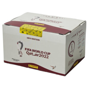 SEALED BOX x 100 ENVELOPES QATAR 2022 – PANINI ORYX EDITION – Swiss Version